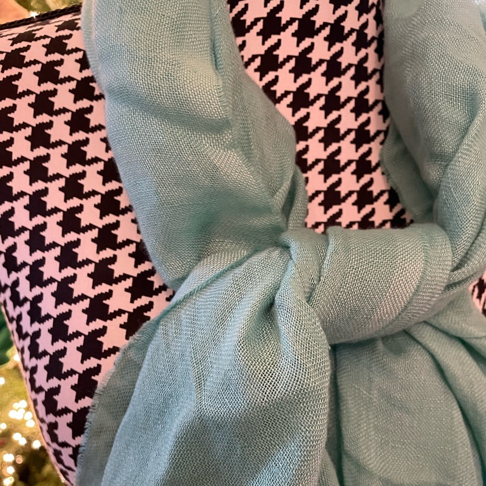 Seafoam Green Color Scarf
